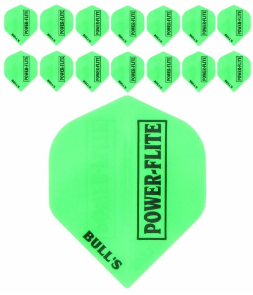 Bull's Powerflite 5-Pack Solid - Groen