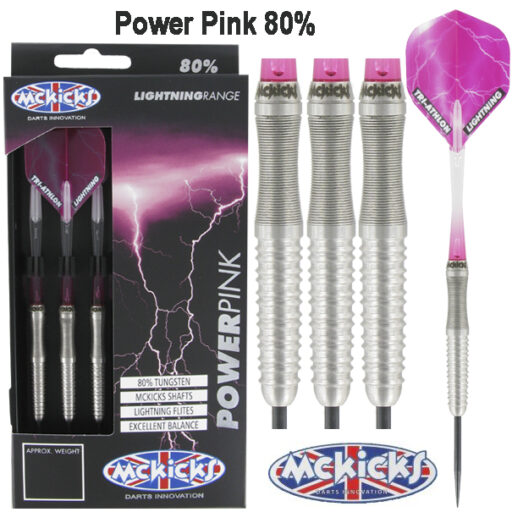 McKicks Power Pinks | 80% Tungsten