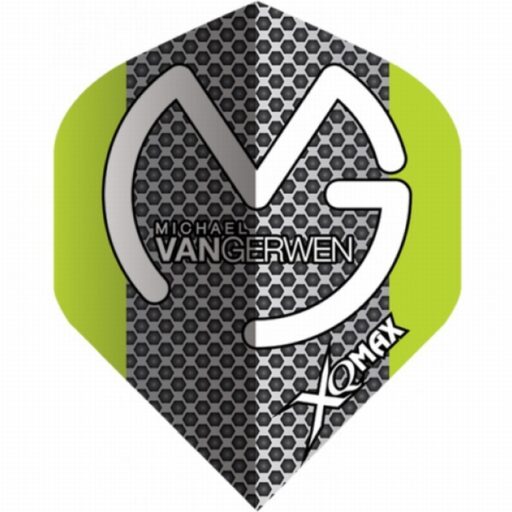 Michael van Gerwen Flight (Grijs/Zwarte stippen)