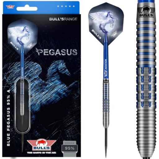 Bull’s Blue Pegasus 95% A 24g Steeltip