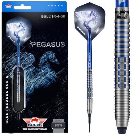 Bull’s Blue Pegasus 95% A 18g Softtip