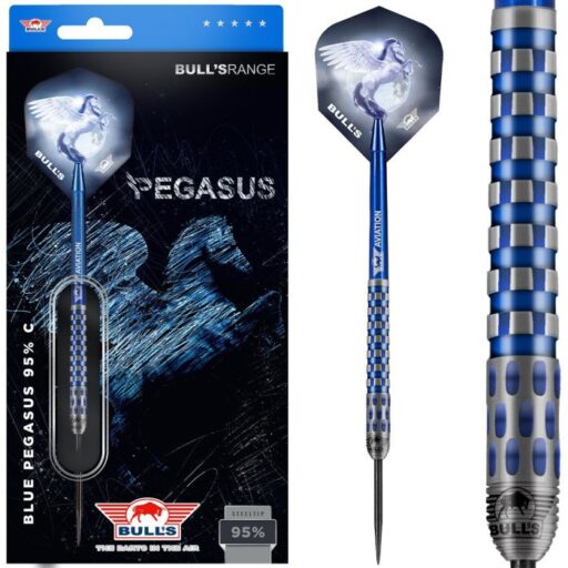 Bull’s Blue Pegasus 95% C 24g Steeltip