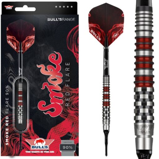 Bull’s Smoke 90% Red Flare 18g Softtip