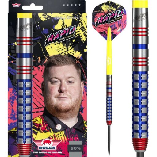 Bull’s Ricky Evans 90% 22g Steeltip