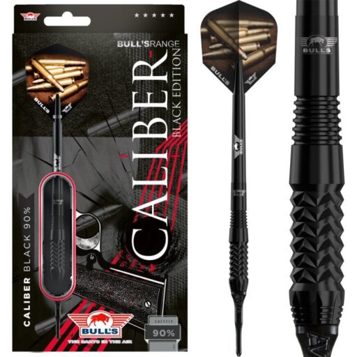 Bull’s Caliber Black 90% 20g Softtip