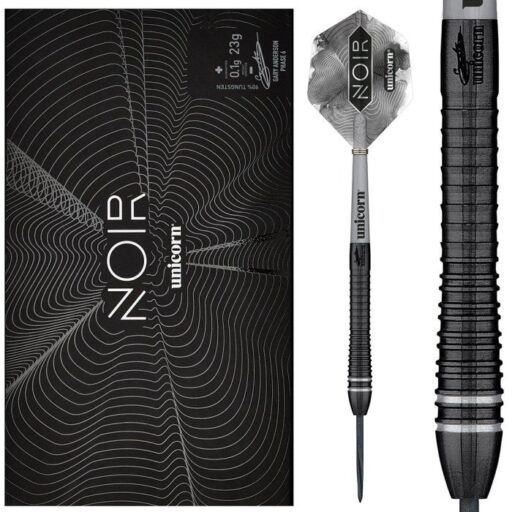 Unicorn Gary Anderson Noir P6 90% 21g Steeltip