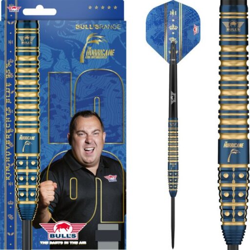 Bull’s Kim Huybrechts 95% Blue 22g Steeltip
