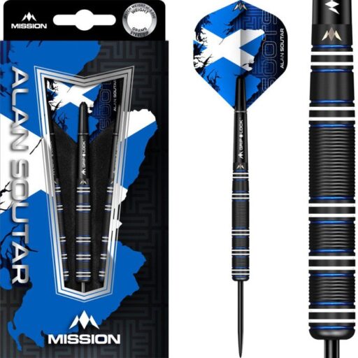 Mission Alan Soutar Black 90% 24g Steeltip