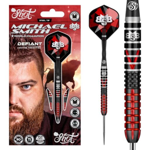 Shot Michael Smith Defiant 90% 22g Steeltip